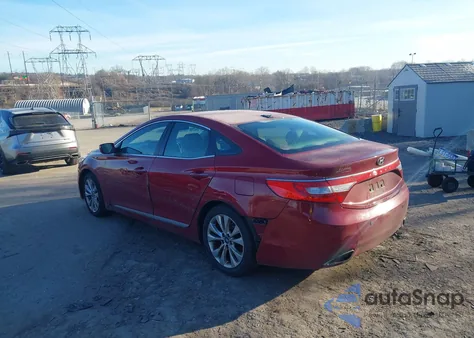 2013 Hyundai Azera из США, поврежденный, VIN KMHFG4JG5DA199597